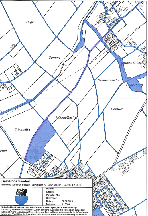 Strassensperrung Wilerstrasse
