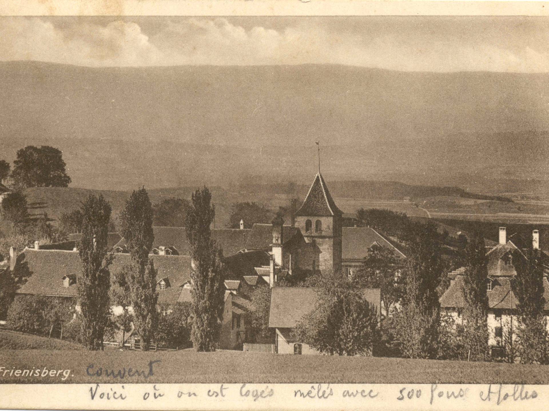 Postkarte Frienisberg 1915
