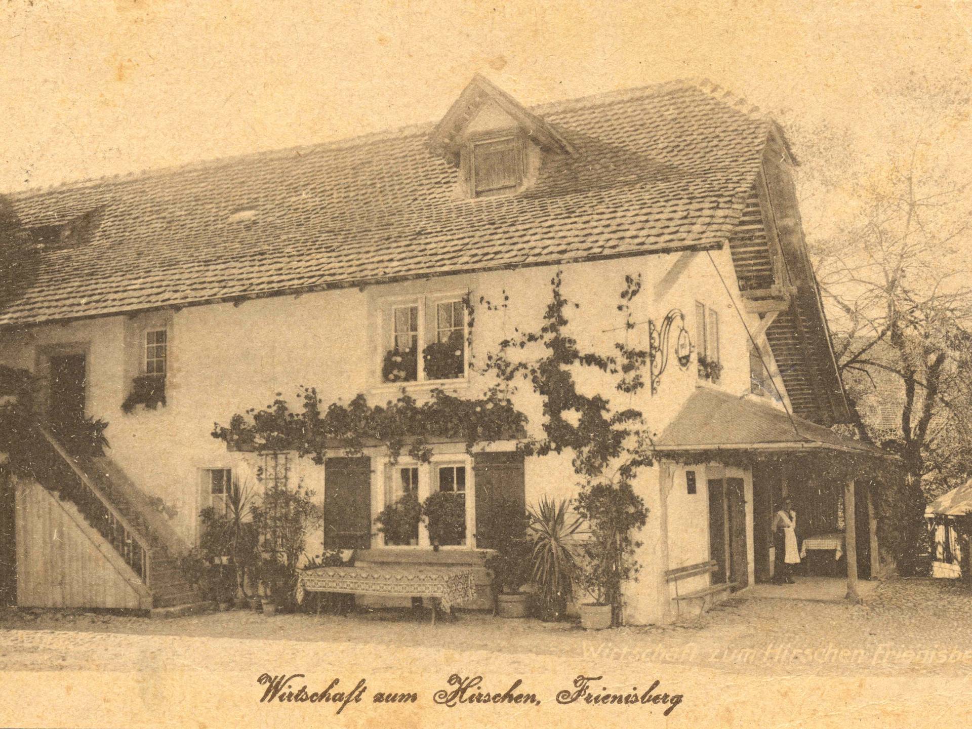 Postkarte Frienisberg 1921