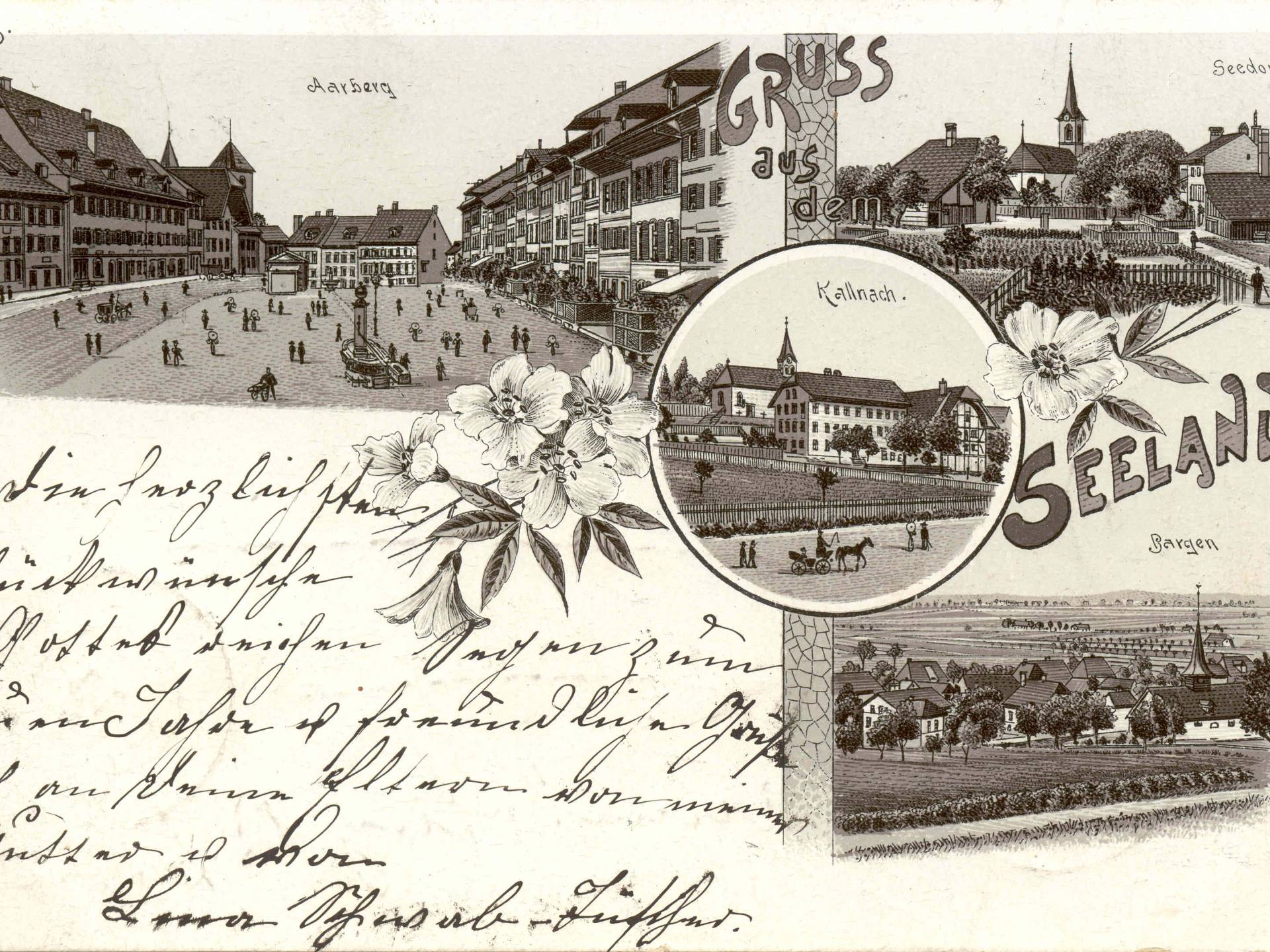 Postkarte Seeland