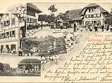 Postkarte Lobsigen 1900
