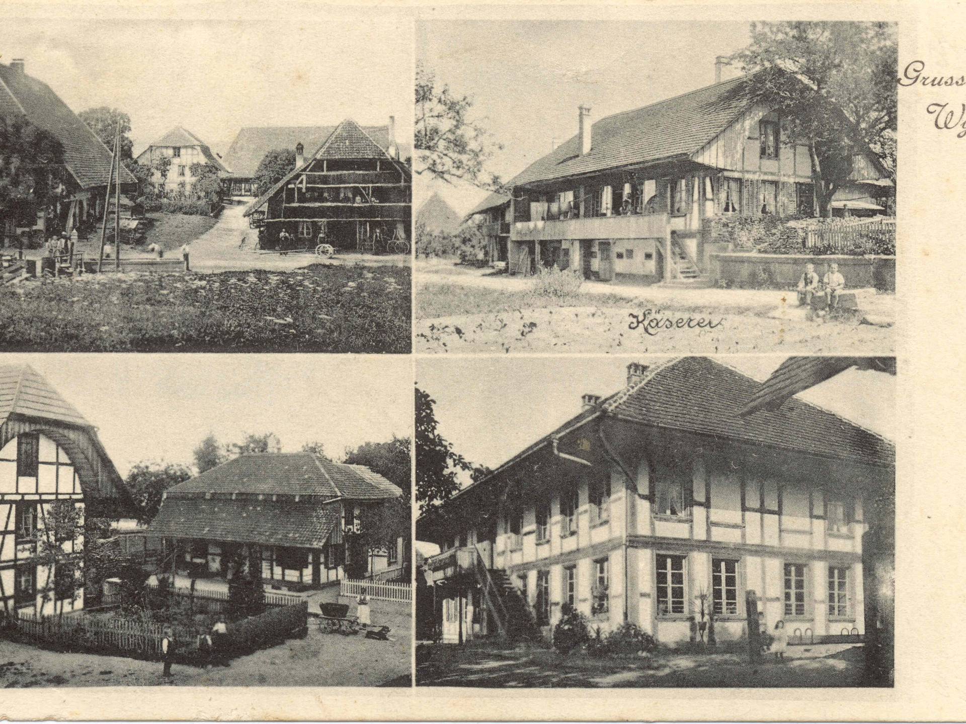 Postkarte Wiler 1901